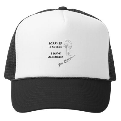 Sorry if I Sneeze - Truckers Cap - Mesh Back Thumbnail